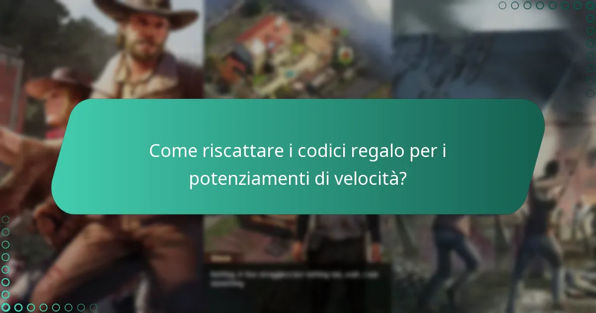 Dove posso trovare codici regalo attuali per i potenziamenti di velocità?