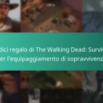 I codici regalo di The Walking Dead: Survivors per l’equipaggiamento di sopravvivenza