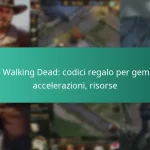 The Walking Dead: codici regalo per gemme, accelerazioni, risorse